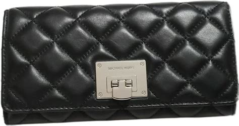 Michael Kors Women's Astrid Carryall Wallet, Black 